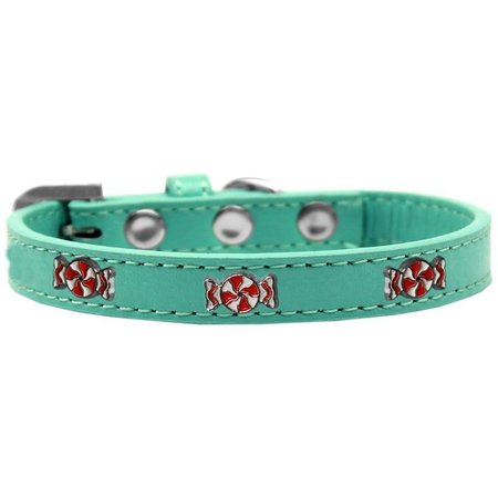 MANSBESTFRIEND Peppermint Widget Dog CollarAqua Size 20 MA935156